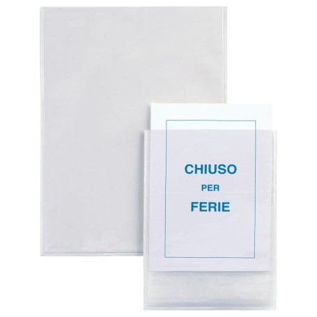 SEI Rota Lesti 15x21 cartellina e accessori A4 Trasparente 5 pz (321116)