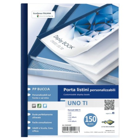 SEI Rota Uno TI portalistino di presentazione 150 tasche A4 (552315)
