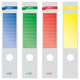 SEI Rota CDR-S etichetta autoadesiva Rettangolo Verde 200 pz (580126)