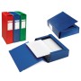 SEI Rota Archivio 3L 120 scatola per la conservazione di documenti Cartoncino, Cloruro di polivinile (PVC) Blu (67312007)