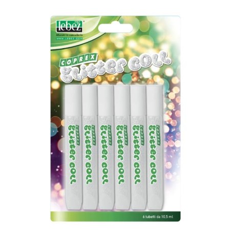 CF6 GLITTER COLL 10,5 ML BLIS.BIANC (5131-B)