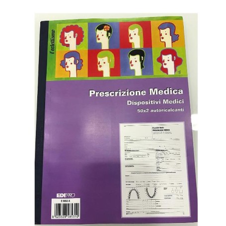 CF10BLOCCO PRESCRIZIONI MEDICHE (E5853A)