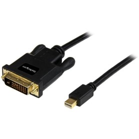 StarTech.com Cavo convertitore adattatore Mini DisplayPort a DVI da 1,8 m – Mini DP a DVI 1920x1200 - Nero (MDP2DVIMM6B) StarTech.com Cavo convertitore adattatore Mini DisplayPort a DVI da 1,8 m – Mini DP a DVI 1920x1200 - Nero (MDP2DVIMM6B)
