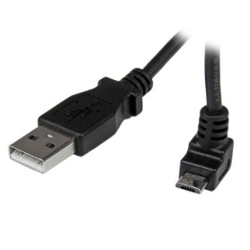 StarTech.com Cavo micro USB 1 m- A a Micro B con angolare verso l'alto (USBAUB1MU) StarTech.com Cavo micro USB 1 m- A a Micro B con angolare verso l'alto (USBAUB1MU)