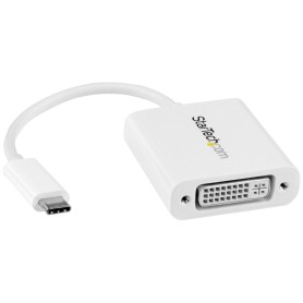 StarTech.com Adattatore Video USB-C a DVI - Bianco (CDP2DVIW) StarTech.com Adattatore Video USB-C a DVI - Bianco (CDP2DVIW)