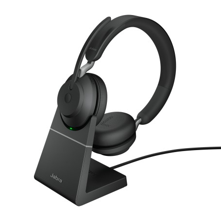 Jabra Evolve2 65, UC Stereo Cuffia Padiglione auricolare USB tipo-C Bluetooth Nero (26599-989-889)