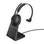 Jabra Evolve2 65, UC Mono Cuffia Padiglione auricolare USB tipo A Bluetooth Nero (26599-889-989)