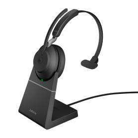 Jabra Evolve2 65, MS Mono Cuffia Padiglione auricolare USB tipo A Bluetooth Nero (26599-899-989)