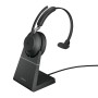 Jabra Evolve2 65, MS Mono Cuffia Padiglione auricolare USB tipo A Bluetooth Nero (26599-899-989)