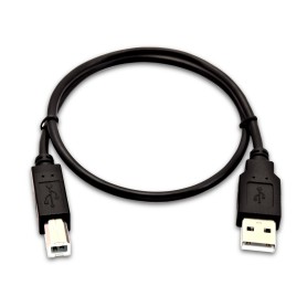 V7 0,5 m (1,6 piedi) USB A (maschio) a USB B (maschio), nero (V7USB2AB-50C-1E) V7 0,5 m (1,6 piedi) USB A (maschio) a USB B (maschio), nero (V7USB2AB-50C-1E)