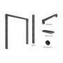 Multibrackets 7376 Accessorio per il montaggio del monitor (MB7376)