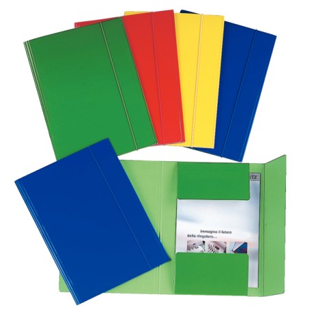 Esselte 390346050 cartella Cartoncino Blu A4 (390346050)
