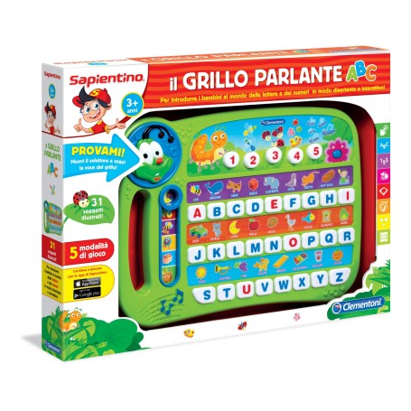 Clementoni Alfabetiere grillo abc sapient (13264A)