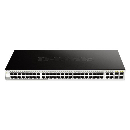 D-Link DGS-1210-52 switch di rete Gestito L2 Gigabit Ethernet (10/100/1000) 1U Nero (DGS-1210-52/E)