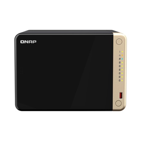 QNAP TS-664 NAS Tower Collegamento ethernet LAN Nero N5095 (TS-664-8G)
