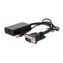 Value 12.99.3117 cavo e adattatore video 0,15 m HDMI tipo A (Standard) VGA (D-Sub) + 3.5mm Nero (R012.99.3117)