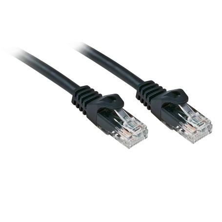 Lindy Rj45/Rj45 Cat6 1m cavo di rete Nero U/UTP (UTP) (48192)