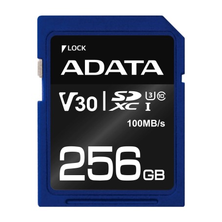 ADATA ASDX256GUI3V30S-R memoria flash 256 GB SDXC UHS-I Classe 10 (ASDX256GUI3V30S-R)