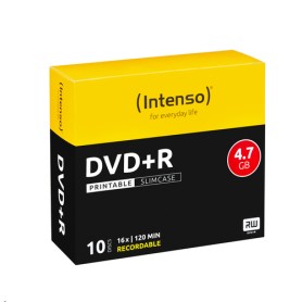 Intenso DVD+R 4.7GB, Printable, 16x 4,7 GB 10 pz (4811652)