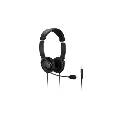 Kensington Cuffie classiche con Jack da 3,5 mm con microfono e controllo del volume (K33597WW)