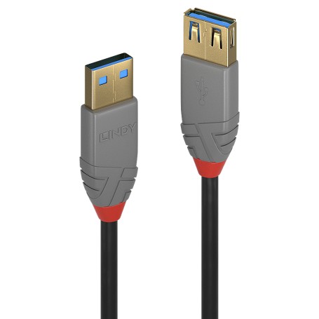 Lindy 36760 cavo USB 0,5 m USB 3.2 Gen 1 (3.1 Gen 1) USB A Nero (36760)