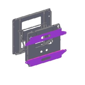 ITB PM4551 Supporto TV a parete 55,9 cm (22") Nero (PM4551)