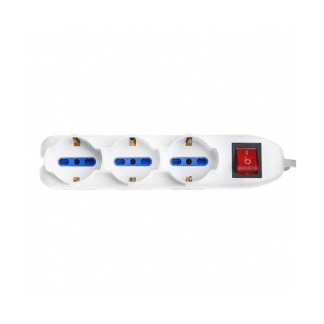 Vultech MU-02 prolunghe e multiple 1,5 m 9 presa(e) AC Bianco (MU-02)