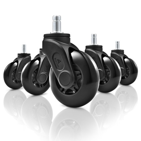 Sharkoon SW10 Nero Plastica Poliuretanica PU Rotelle (SW10)