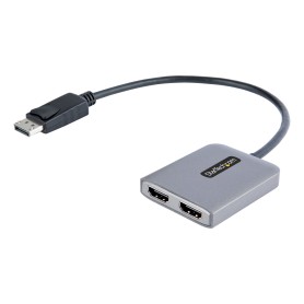 StarTech.com Adattatore da DisplayPort a HDMI - DisplayPort 1.4 MST Hub con cavo da 30 cm - Convertitore DP Doppi (MST14DP122HD) StarTech.com Adattatore da DisplayPort a HDMI - DisplayPort 1.4 MST Hub con cavo da 30 cm - Convertitore DP Doppi (MST14DP122HD)