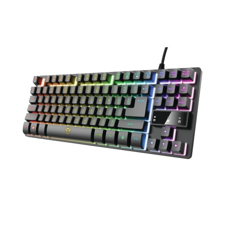 Trust GXT 833 Thado TKL tastiera USB QWERTY Italiano Nero (24066)