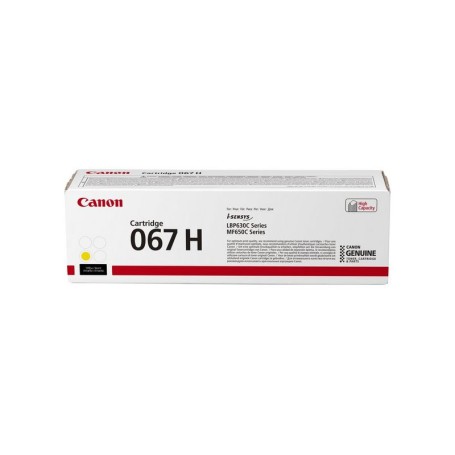 Canon 067H cartuccia toner 1 pz Originale Giallo (5103C002)