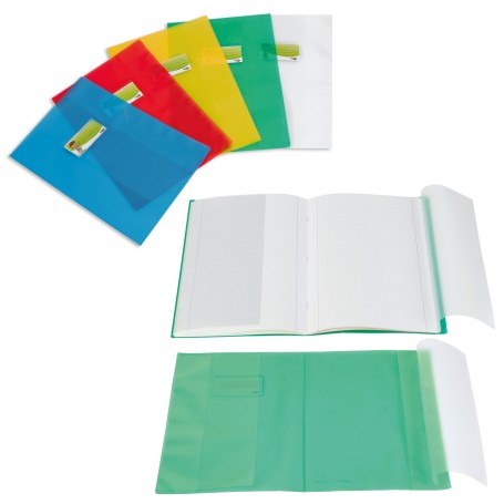 COVER MAXI  A4 PP BUCCIA VERDE (21131205)