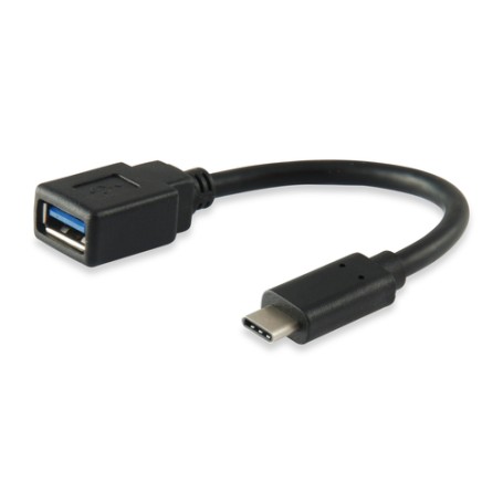 Equip 133455 cavo USB 0,15 m USB 3.2 Gen 1 (3.1 Gen 1) USB C USB A Nero (133455)