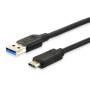 Equip 128343 cavo USB 0,25 m USB 3.2 Gen 1 (3.1 Gen 1) USB C USB A Nero (128343)
