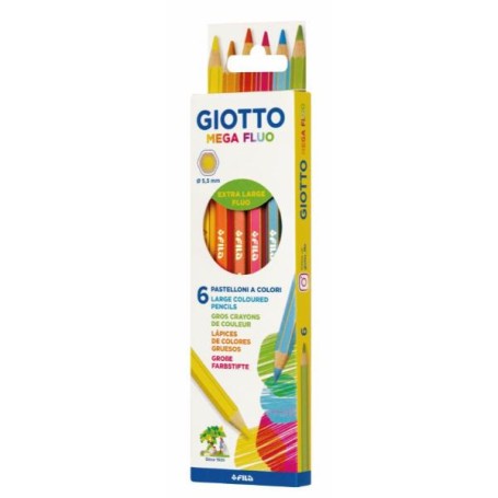 CF6 GIOTTO MEGA COLORI FLUO (F225700)