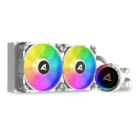 SHARKOON  LIQUID COOLING S80 ARGB 240 WHITE (S80 RGB AIO WHITE)