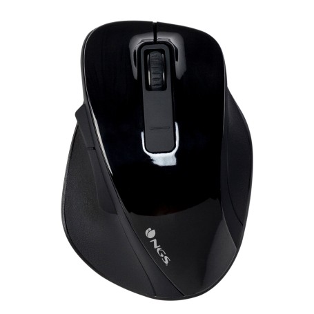 NGS MOUSE WIRELESS OTTICO 5 TASTI CON RICEVITORE NANO USB 800/1200/1600 dpi (BOWBLACK)