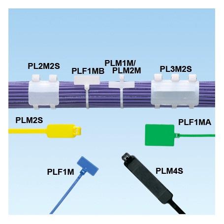 Panduit PLF1M-C fascetta Poliammide 100 pz (PLF1M-C)