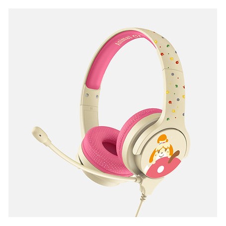 OTL Technologies AC0848 cuffia e auricolare Cuffie Cablato A Padiglione Giocare Crema, Rosa (AC0848)