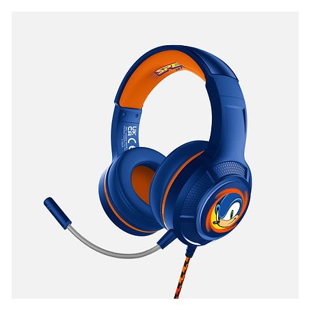 OTL Technologies Sonic Boom SH0903 cuffia e auricolare Cuffie Cablato A Padiglione Giocare Blu, Multicolore (SH0903)