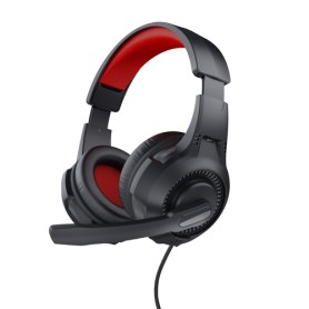 Trust 24785 cuffia e auricolare Cuffie Cablato A Padiglione Giocare Nero, Rosso (24360TRS)