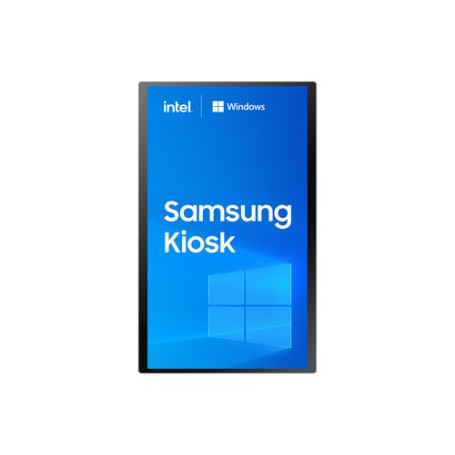 Samsung KM24C-W Design chiosco 61 cm (24") LED 250 cd/m² Full HD Bianco Touch screen Processore integrato Wind (LH24KMC3BGCXEN)