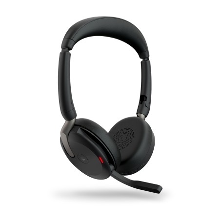 Jabra Evolve2 65 Flex Auricolare Con cavo e senza cavo A Padiglione Ufficio Bluetooth Nero (26699-999-989)