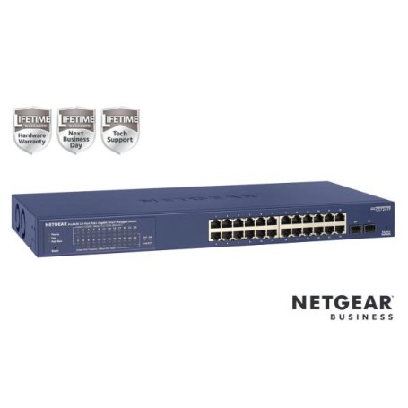 24P GE POE+ SMART MANAGED PRO SWITCH (GS724TP-300EUS)