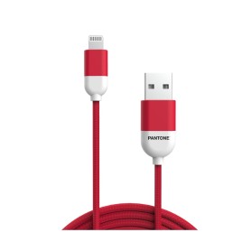 PANTONE LIGHTNING CABLE RED 1.5 MT (PT-LCS001-5R1)