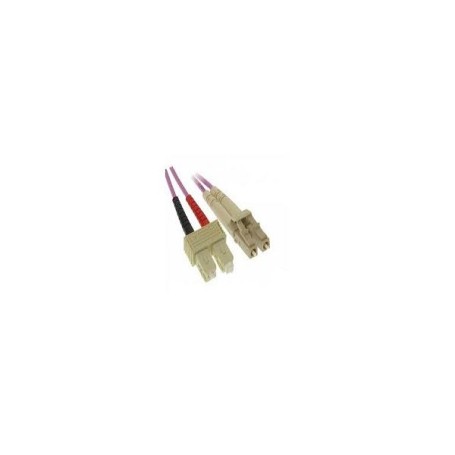PATCHCORD DUPLEX LC/SC 50/125 OM4 Mt.1 Viola (HL-LCSC1-OM4)