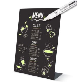 SUPPORTO NERO 21X30 CM. (81750)