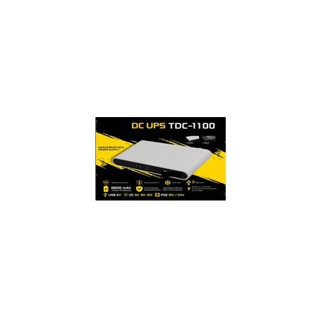 CROWN DC UPS TDC-1100 BLACK PER MODEM (CMDC-1100B)
