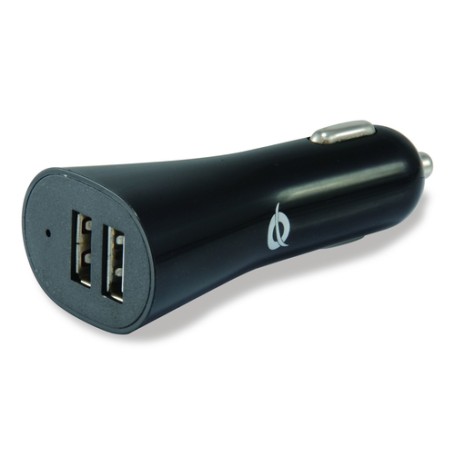 Conceptronic CUSBCAR4A Fotocamera, GPS, MP3, Smartphone, Tablet Nero Accendisigari Auto (CUSBCAR4A)