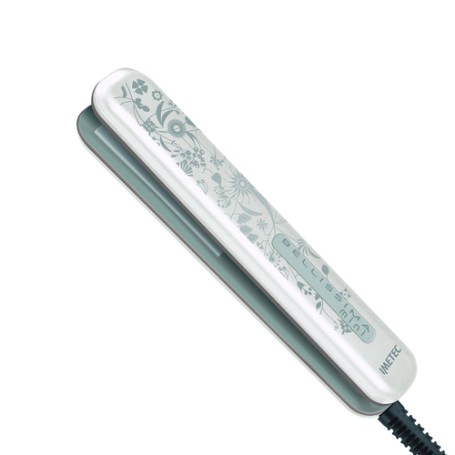 Imetec Bellissima Mini HS 500 Piastra per capelli Caldo Argento, Bianco 25 W 1,8 m (11417)